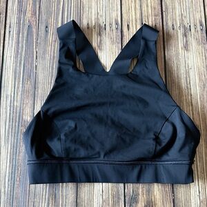 Lululemon Black High Neck Y-Back Sports Bra 6